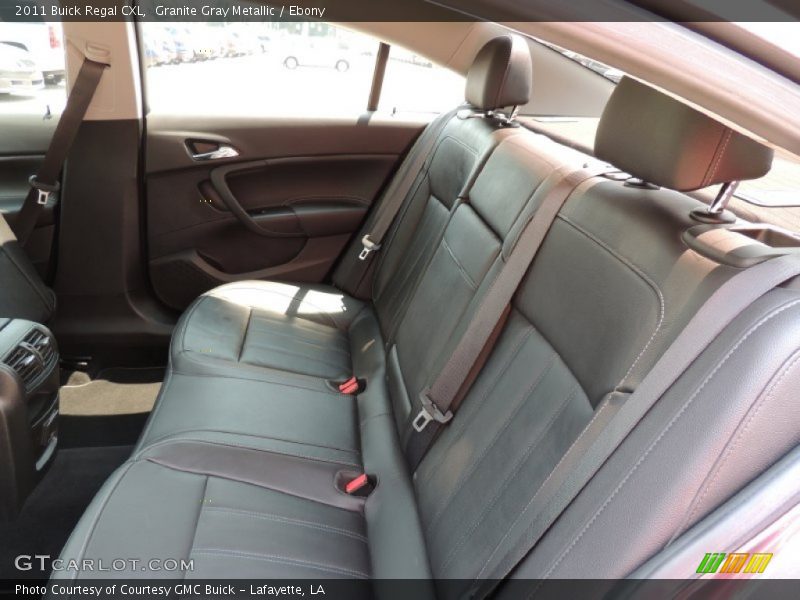 Granite Gray Metallic / Ebony 2011 Buick Regal CXL