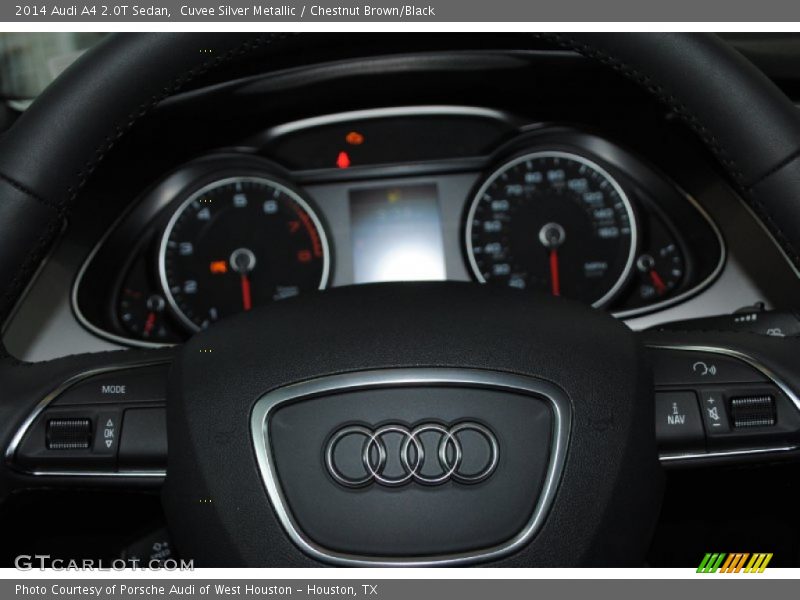 Cuvee Silver Metallic / Chestnut Brown/Black 2014 Audi A4 2.0T Sedan