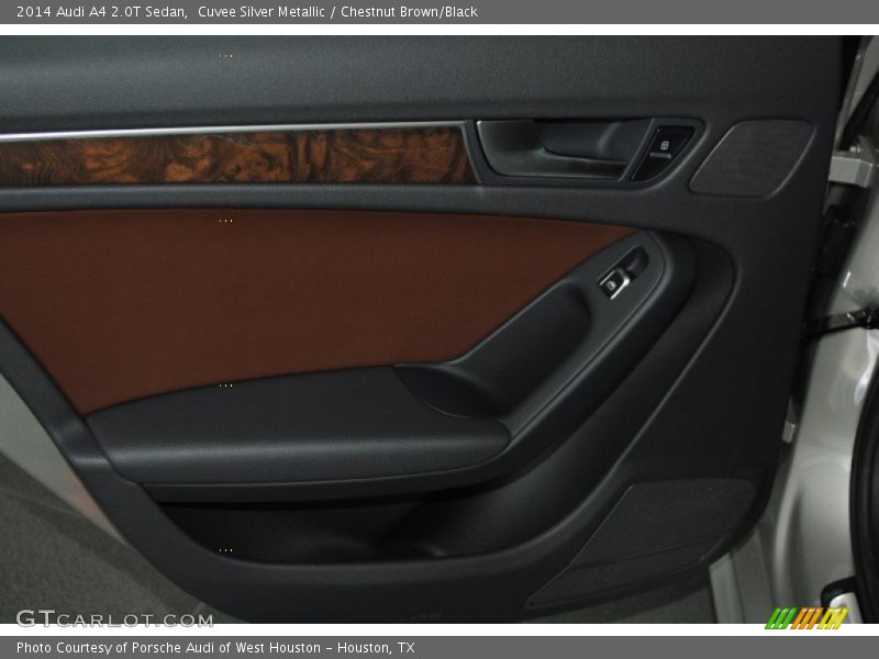Cuvee Silver Metallic / Chestnut Brown/Black 2014 Audi A4 2.0T Sedan