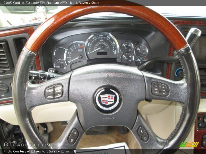 Black Raven / Shale 2005 Cadillac Escalade ESV Platinum AWD