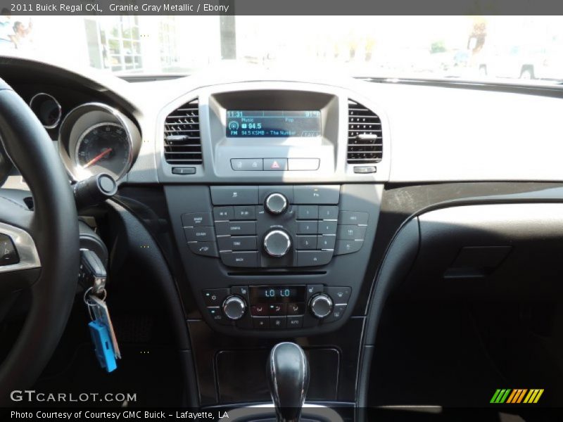 Granite Gray Metallic / Ebony 2011 Buick Regal CXL