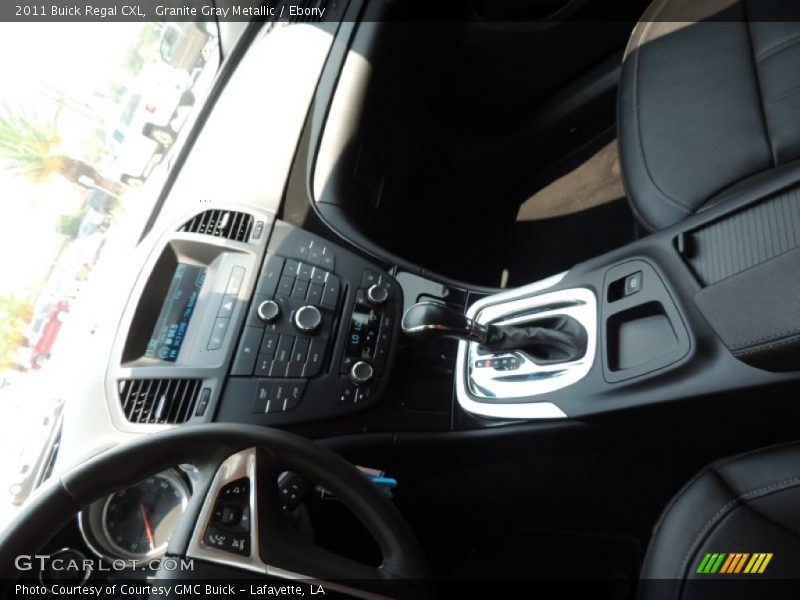 Granite Gray Metallic / Ebony 2011 Buick Regal CXL