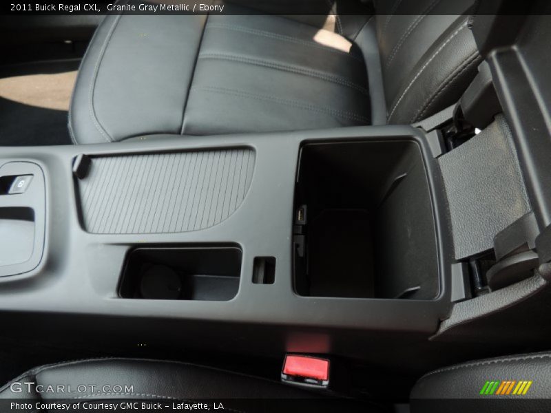 Granite Gray Metallic / Ebony 2011 Buick Regal CXL
