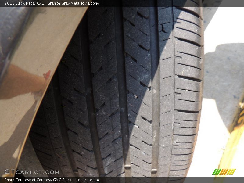 Granite Gray Metallic / Ebony 2011 Buick Regal CXL