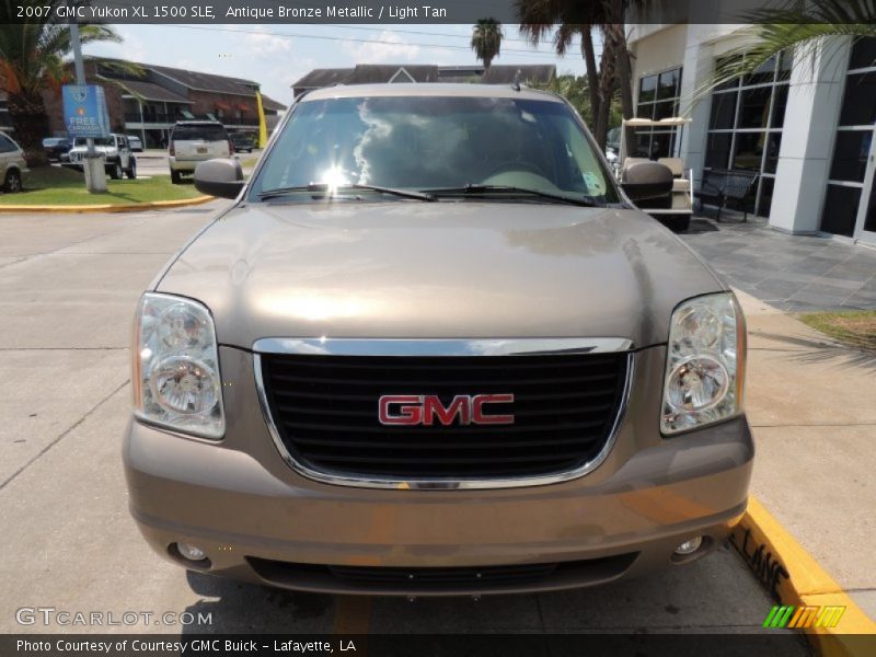 Antique Bronze Metallic / Light Tan 2007 GMC Yukon XL 1500 SLE