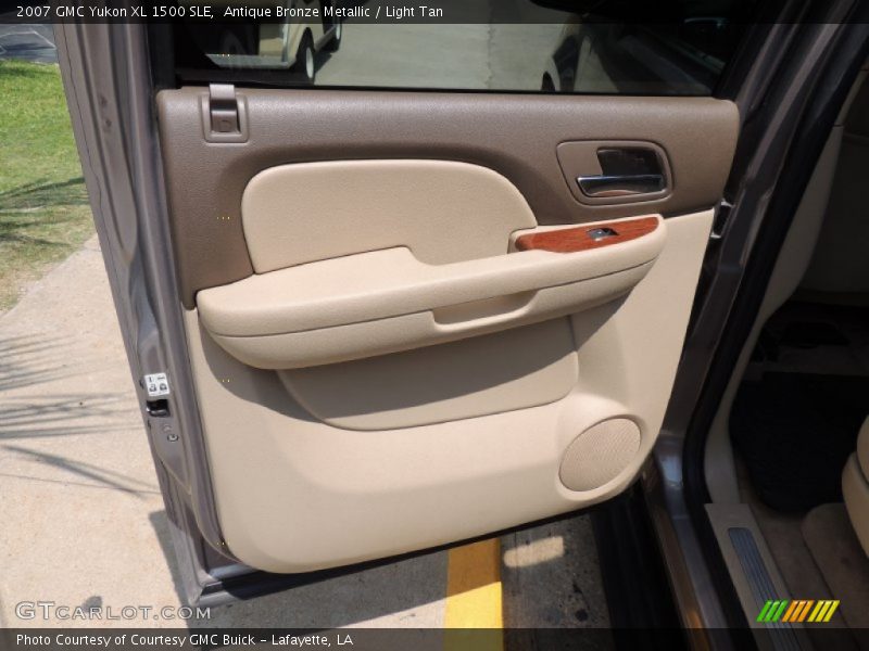 Antique Bronze Metallic / Light Tan 2007 GMC Yukon XL 1500 SLE