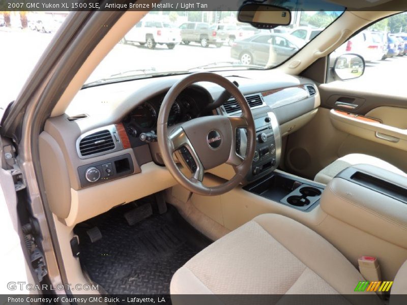 Antique Bronze Metallic / Light Tan 2007 GMC Yukon XL 1500 SLE