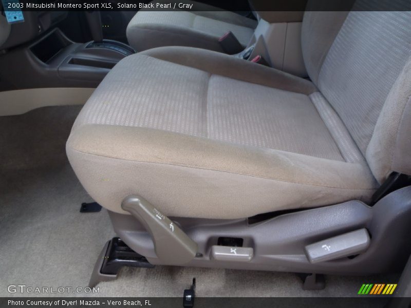 Solano Black Pearl / Gray 2003 Mitsubishi Montero Sport XLS