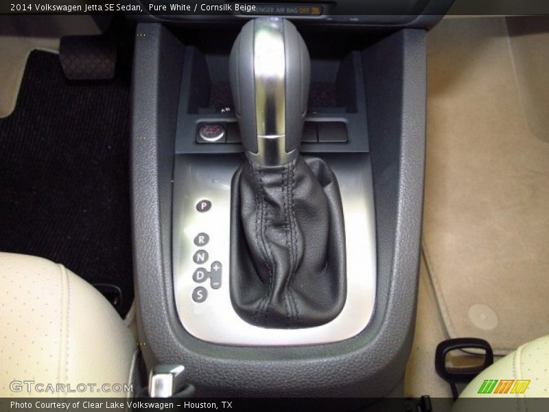 Pure White / Cornsilk Beige 2014 Volkswagen Jetta SE Sedan