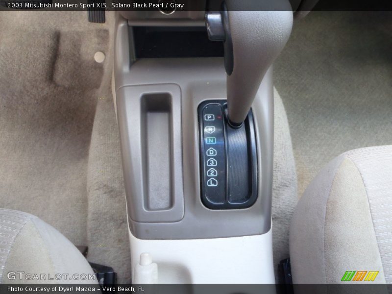 Solano Black Pearl / Gray 2003 Mitsubishi Montero Sport XLS
