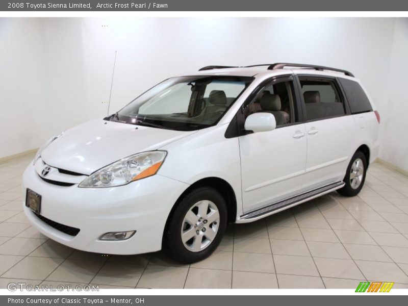 Arctic Frost Pearl / Fawn 2008 Toyota Sienna Limited