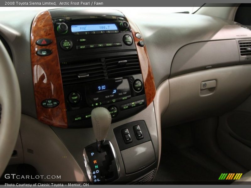 Arctic Frost Pearl / Fawn 2008 Toyota Sienna Limited