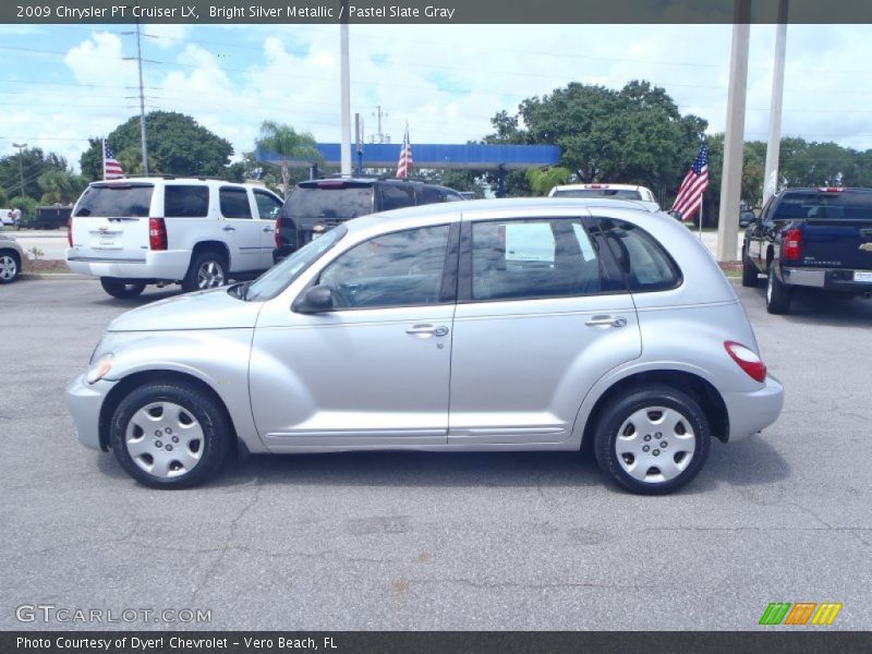 Bright Silver Metallic / Pastel Slate Gray 2009 Chrysler PT Cruiser LX