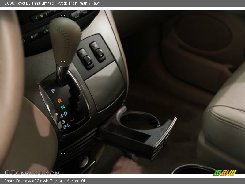 Arctic Frost Pearl / Fawn 2008 Toyota Sienna Limited