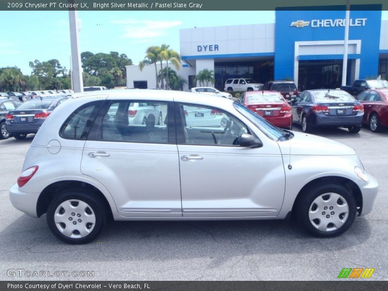 Bright Silver Metallic / Pastel Slate Gray 2009 Chrysler PT Cruiser LX