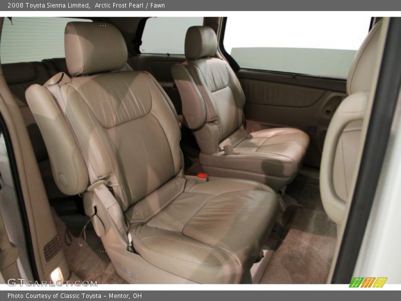 Arctic Frost Pearl / Fawn 2008 Toyota Sienna Limited