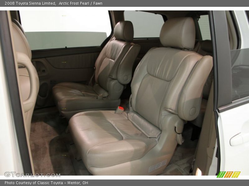 Arctic Frost Pearl / Fawn 2008 Toyota Sienna Limited