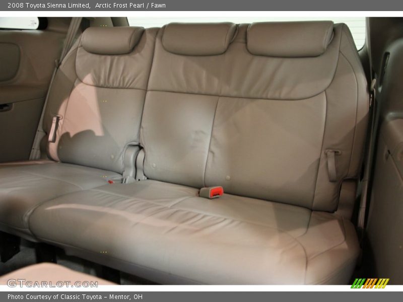 Arctic Frost Pearl / Fawn 2008 Toyota Sienna Limited