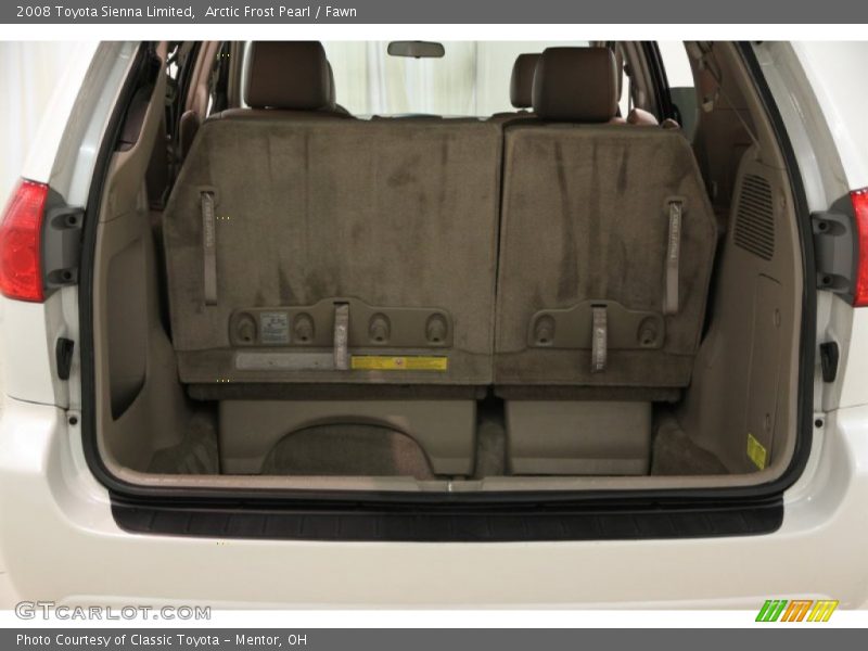 Arctic Frost Pearl / Fawn 2008 Toyota Sienna Limited