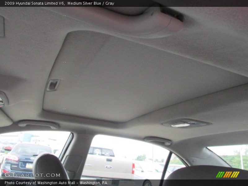 Medium Silver Blue / Gray 2009 Hyundai Sonata Limited V6