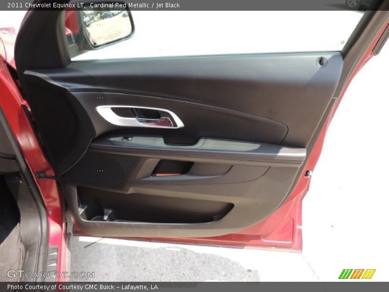 Cardinal Red Metallic / Jet Black 2011 Chevrolet Equinox LT