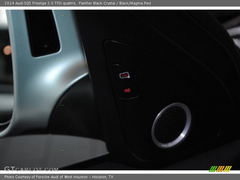 Panther Black Crystal / Black/Magma Red 2014 Audi SQ5 Prestige 3.0 TFSI quattro