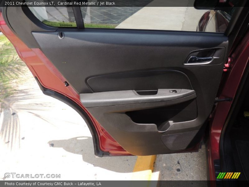 Cardinal Red Metallic / Jet Black 2011 Chevrolet Equinox LT