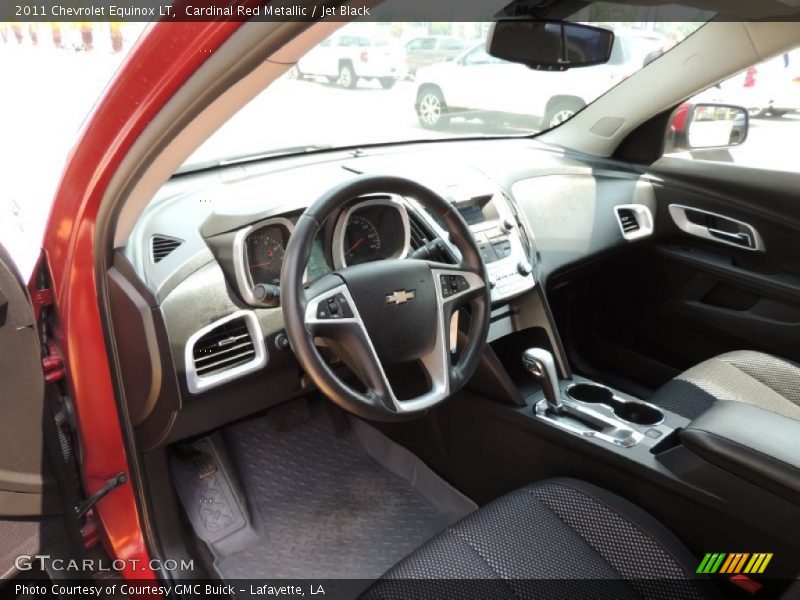 Cardinal Red Metallic / Jet Black 2011 Chevrolet Equinox LT