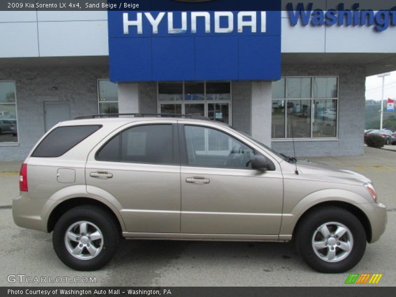 Sand Beige / Beige 2009 Kia Sorento LX 4x4