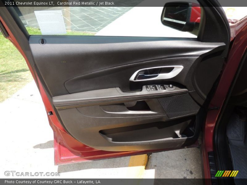 Cardinal Red Metallic / Jet Black 2011 Chevrolet Equinox LT