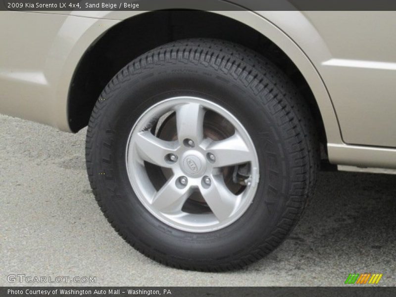 Sand Beige / Beige 2009 Kia Sorento LX 4x4