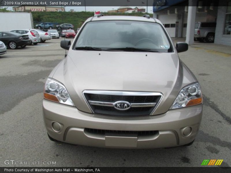 Sand Beige / Beige 2009 Kia Sorento LX 4x4