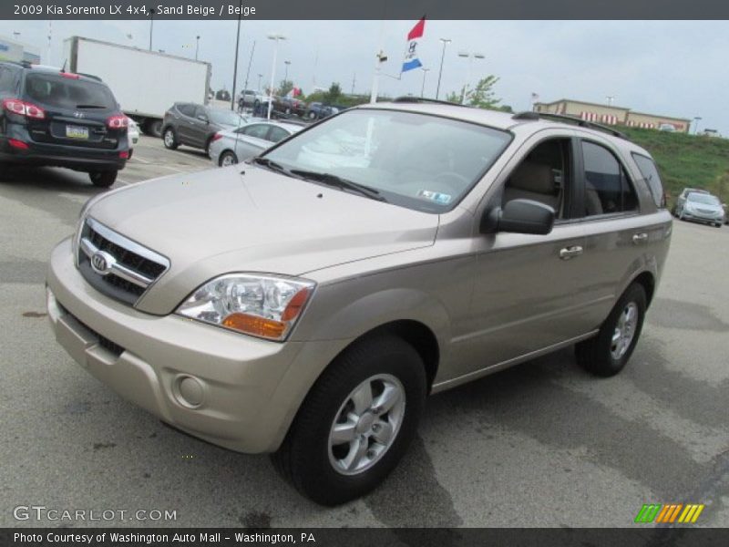 Sand Beige / Beige 2009 Kia Sorento LX 4x4