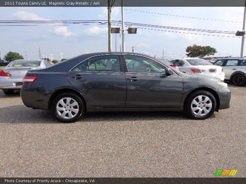 Magnetic Gray Metallic / Ash 2011 Toyota Camry LE