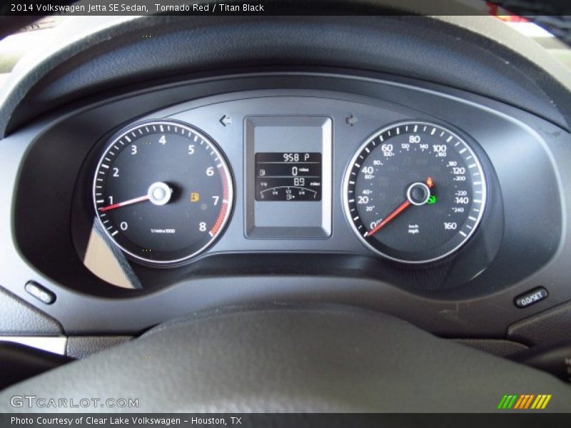  2014 Jetta SE Sedan SE Sedan Gauges