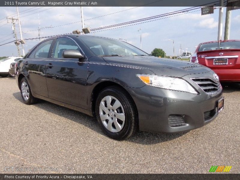 Magnetic Gray Metallic / Ash 2011 Toyota Camry LE