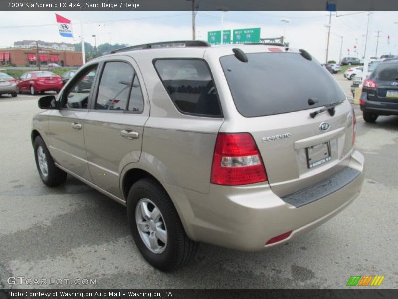 Sand Beige / Beige 2009 Kia Sorento LX 4x4