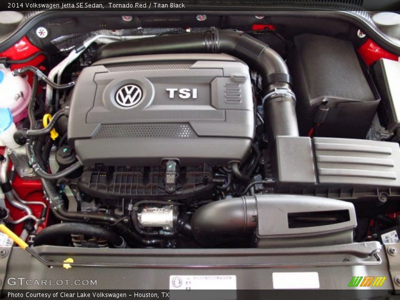  2014 Jetta SE Sedan Engine - 1.8 Liter FSI Turbocharged DOHC 16-Valve VVT 4 Cylinder