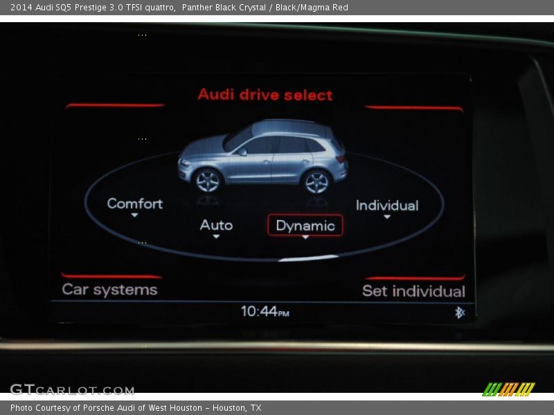 Panther Black Crystal / Black/Magma Red 2014 Audi SQ5 Prestige 3.0 TFSI quattro