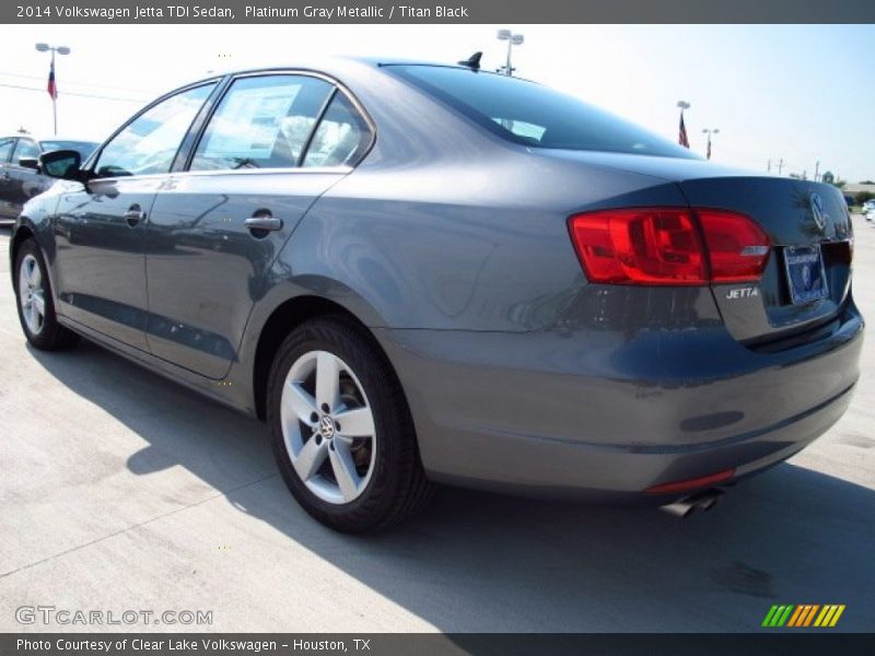 Platinum Gray Metallic / Titan Black 2014 Volkswagen Jetta TDI Sedan