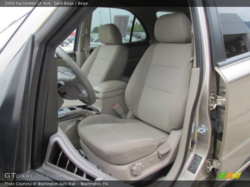 Sand Beige / Beige 2009 Kia Sorento LX 4x4