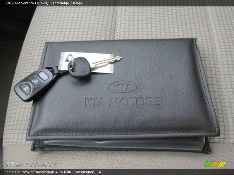 Sand Beige / Beige 2009 Kia Sorento LX 4x4