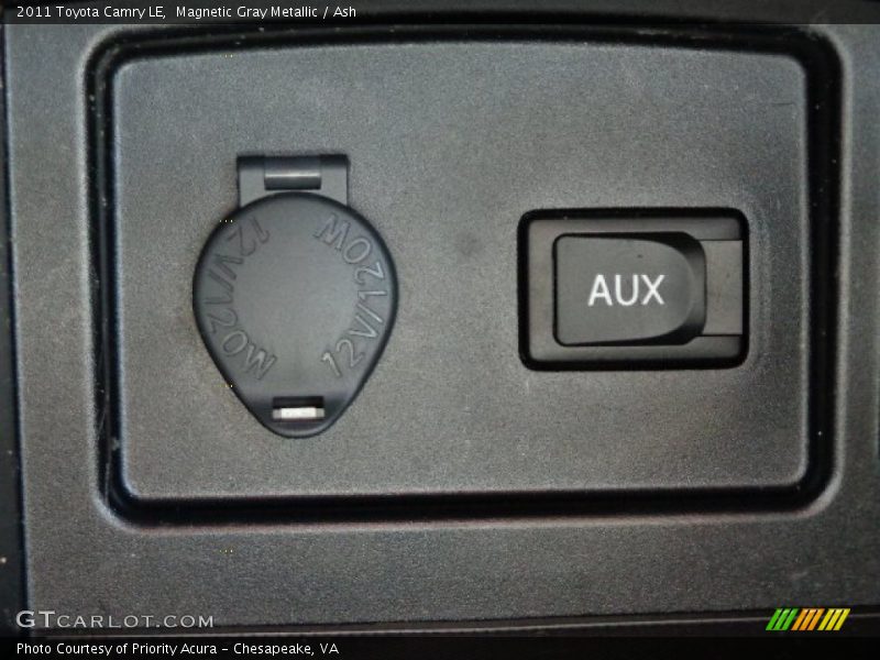 Magnetic Gray Metallic / Ash 2011 Toyota Camry LE