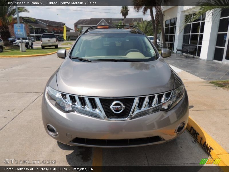 Tinted Bronze Metallic / Beige 2009 Nissan Murano SL