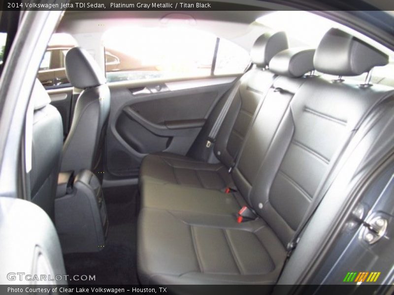 Platinum Gray Metallic / Titan Black 2014 Volkswagen Jetta TDI Sedan