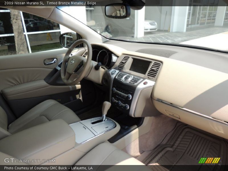 Tinted Bronze Metallic / Beige 2009 Nissan Murano SL
