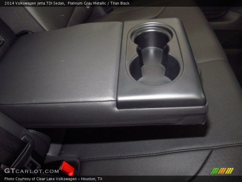 Platinum Gray Metallic / Titan Black 2014 Volkswagen Jetta TDI Sedan