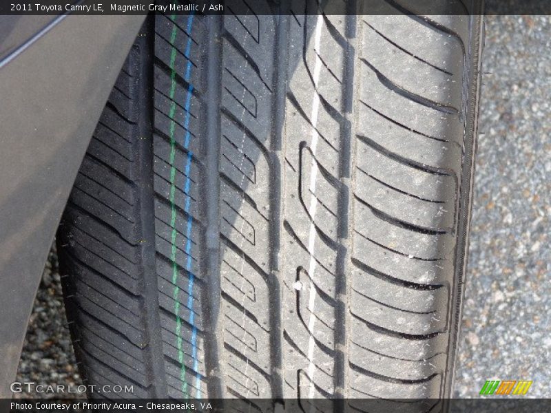 Magnetic Gray Metallic / Ash 2011 Toyota Camry LE