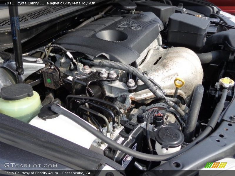 Magnetic Gray Metallic / Ash 2011 Toyota Camry LE