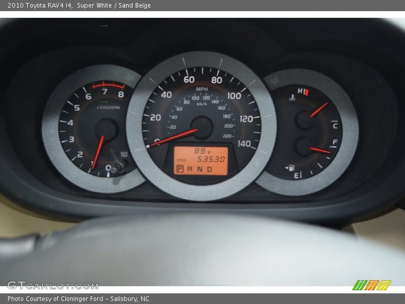  2010 RAV4 I4 I4 Gauges